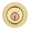 Kwikset Kwikset SmartKey Security Polished Brass Metal Single Cylinder Deadbolt 96600-747 - alternate 4